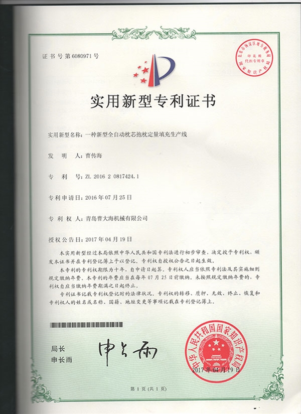 实用新型专利