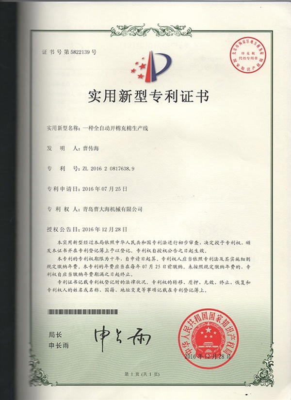 实用新型专利